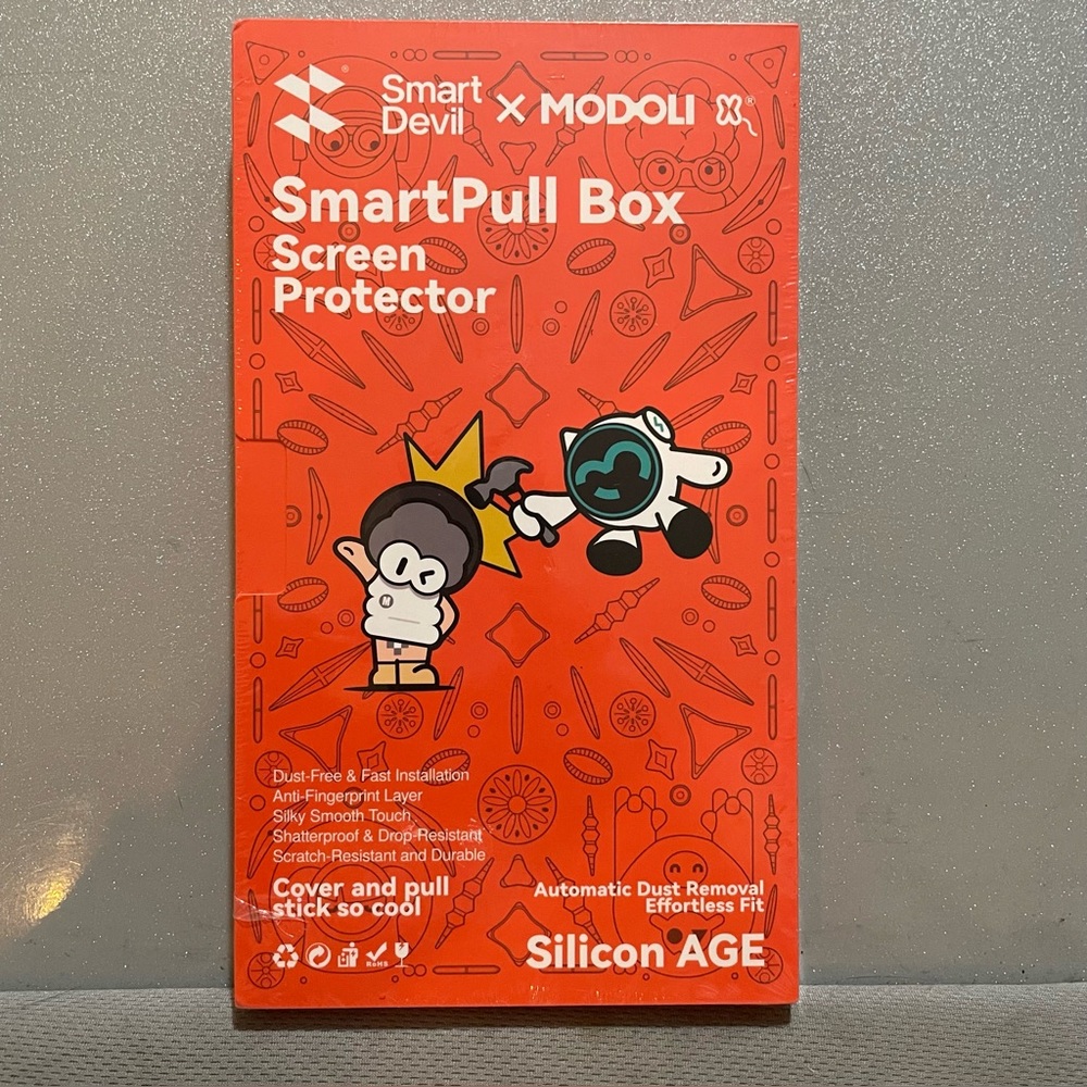 SMARTDEVIL for iPhone 16 Pro SmartPull Box Screen Protector Automatic Install